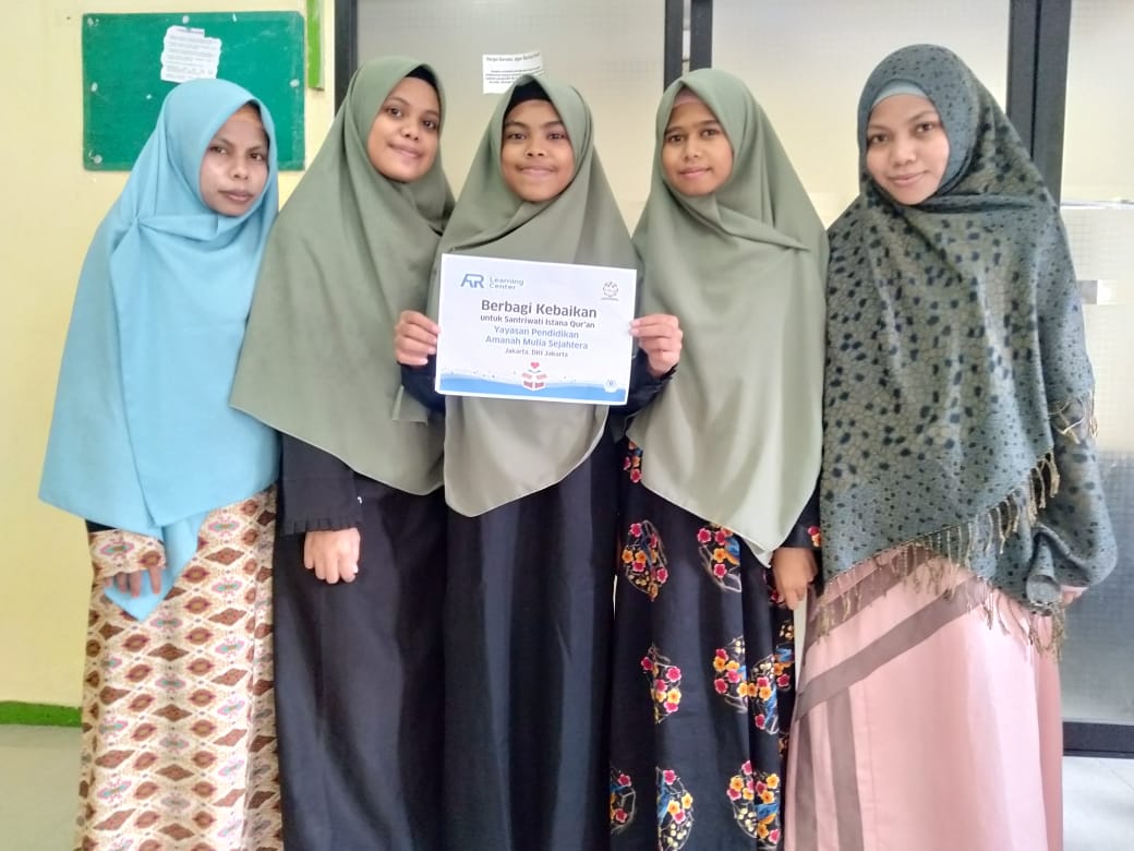 AR Learning Center Berbagi Kebaikan Kepada Istana Qur’an YAPAMUS Jakarta