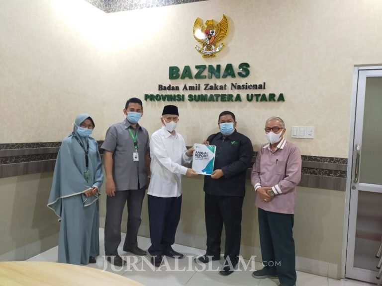 DD Waspada Serahkan Laporan Tahunan ke Baznas Sumut