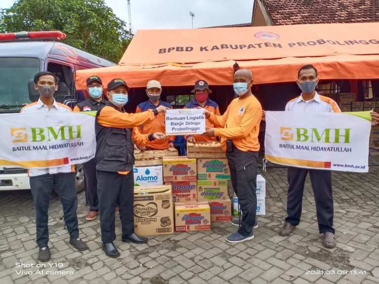 Tanggap Bencana, Laznas BMH Kirim Bantuan Untuk Korban Banjir Probolinggo