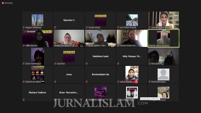 Diaspora Indonesia di Turki Gelar Webinar Peran Perempuan  Wujudkan Visi Indonesia 2045