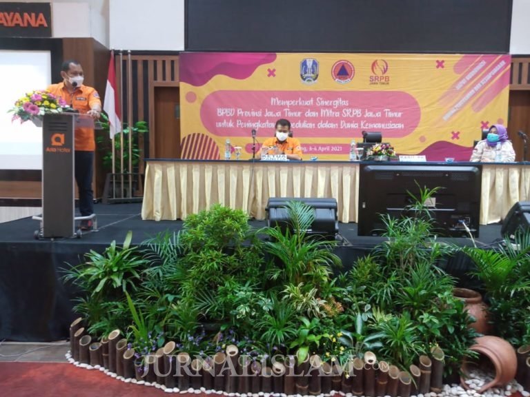 Perkuat Sinergi, SPRB- BPBD Jatim Gelar Rakor