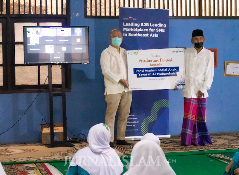 Gelar Iftar Virtual Bersama Yatim, Investree Syariah Sampaikan Peningkatan Layanan