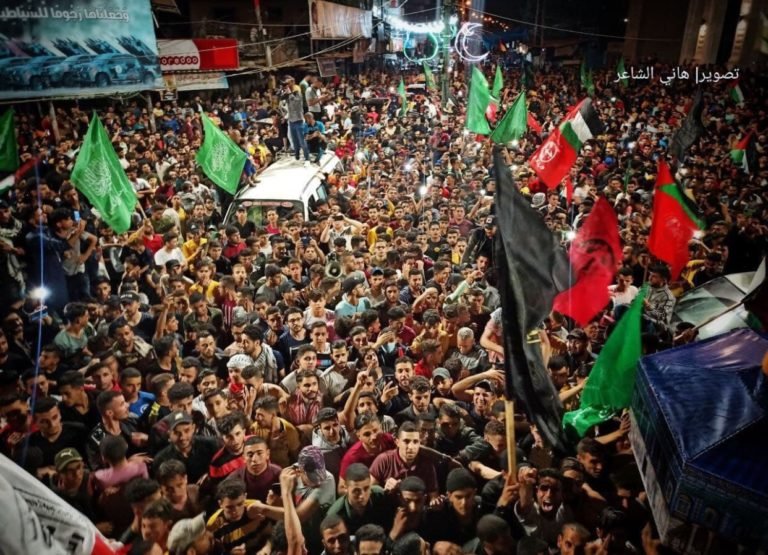 Warga Gaza Rayakan Idul Fitri dan Kemenangan Genjatan Senjata