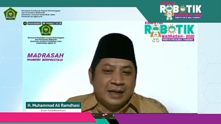 Kemenag Gelar Madrasah Robotik 2021