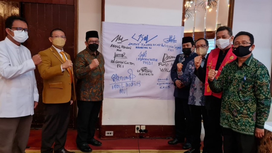 Tokoh Islam Hadiri Deklarasi Agama untuk Indonesia Adil dan Damai