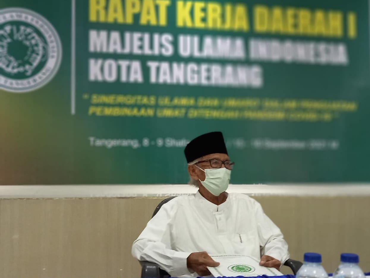 Wafat Saat Raker, Ini Pesan Terakhir Ketua Dewan Pertimbangan MUI Tangerang