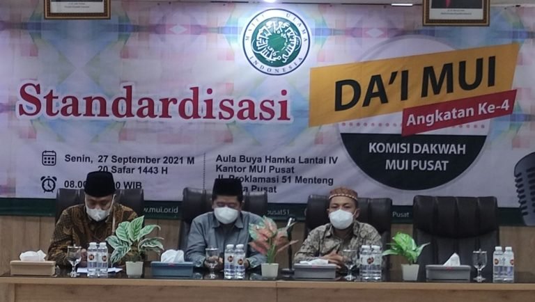 Lahirkan Dai Berkualitas, MUI Gelar Standardisasi Tokoh Agama