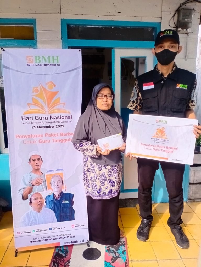 Peringati Hari Guru, Laznas BMH Jatim Distribusikan Bantuan untuk Guru di Pedalaman