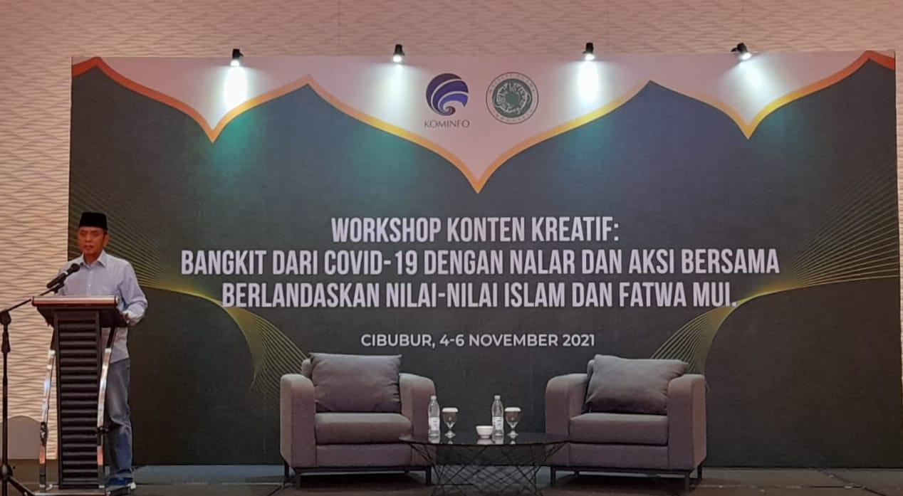 Workshop Kreatif Bertema Aksi Atasi Covid Berdasarkan Nilai Islam Digelar