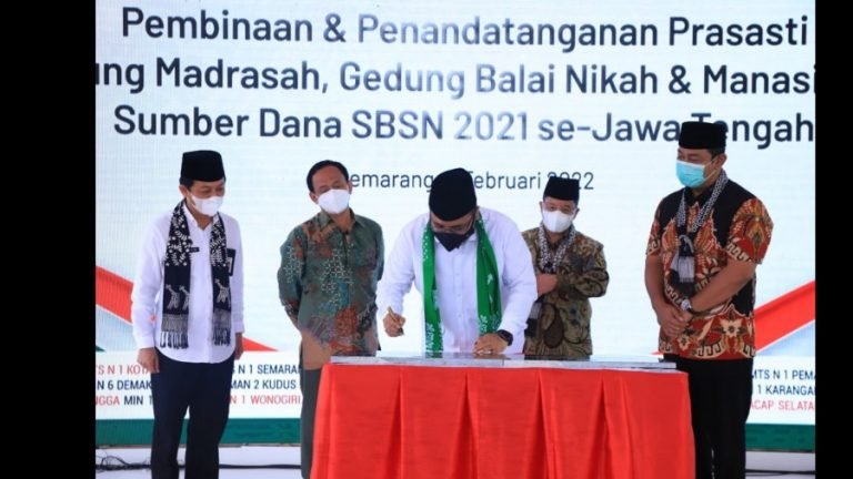 Dana SBNS Dimanfaatkan untuk Pembangunan Madrasah dan KUA