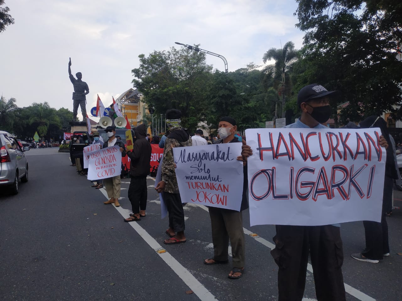 Dinilai Gagal Memimpin, Aliansi Pemuda Indonesia Soloraya Minta Jokowi Mundur