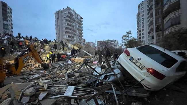 WHO Perkirakan Jumlah Korban Gempa Turki Bisa Mencapai 20 Ribu Jiwa