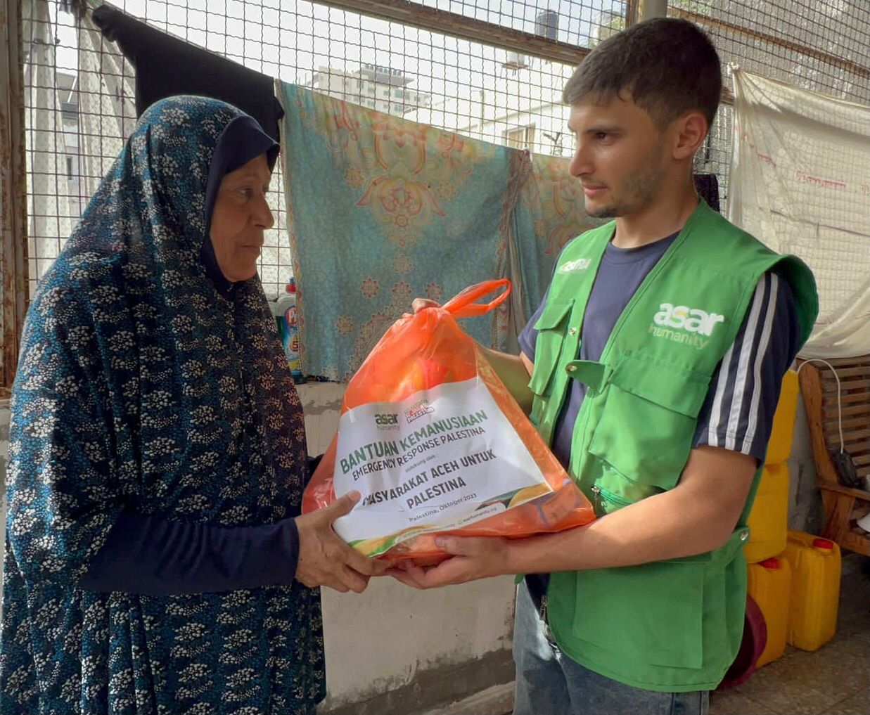 Rakyat Palestina Berterima Kasih Atas Bantuan Dari Masyarakat Aceh