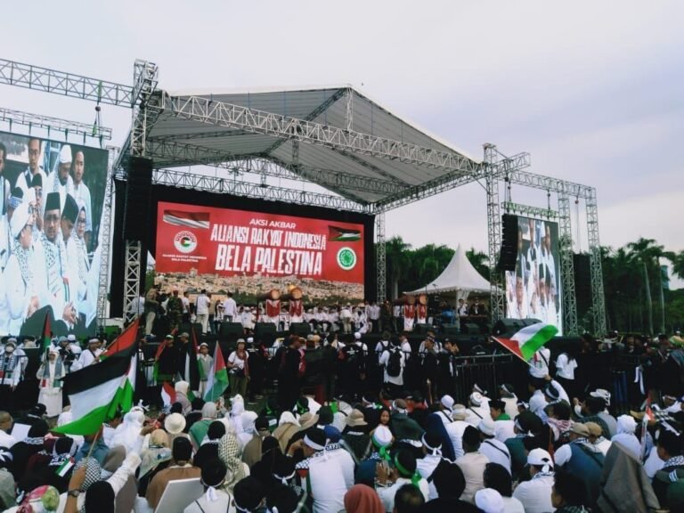 Aksi Akbar Bela Palestina, Pemerintah RI Tegaskan Dukung Palestina Dengan Seluruh Kekuatan