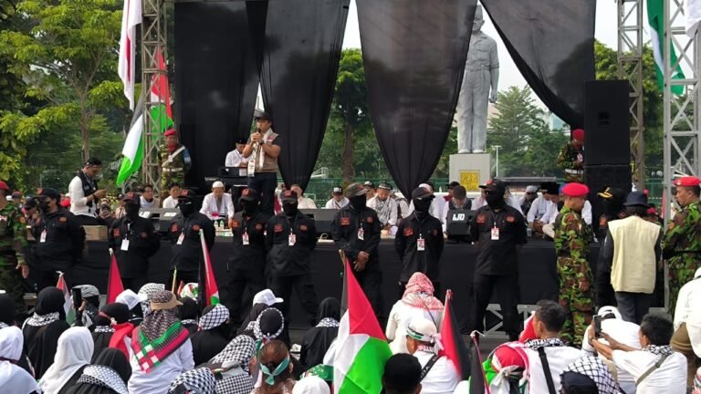 Ikuti Aksi Munajat Kemerdekaan Palestina, Ansharu Syariah Jatim : Ambilah Bagian Dalam Perjuangan ini!