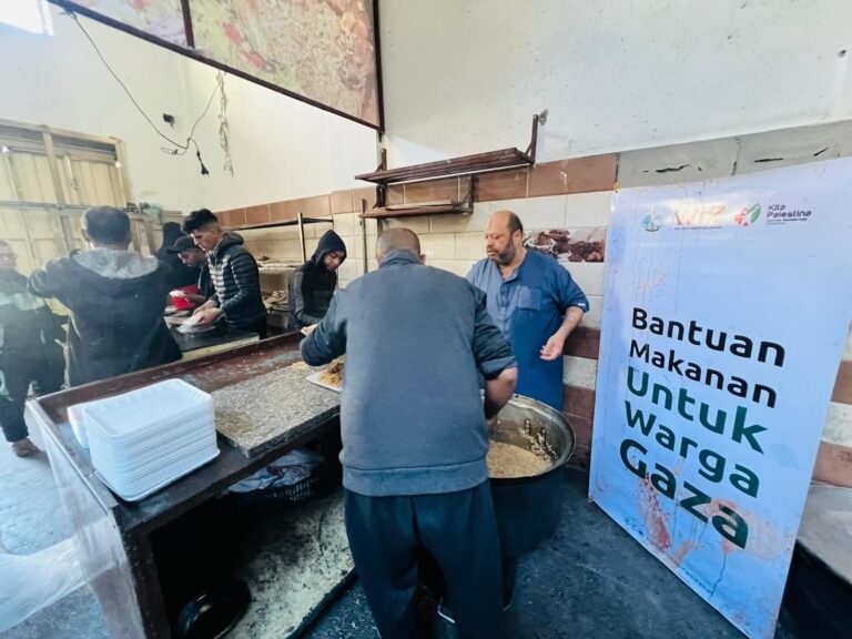 KITA Palestina Bersama WIZ Awali 2024 dengan Distribusikan Makanan ke Perbatasan Palestina
