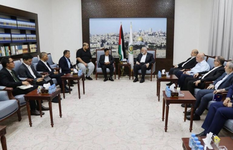 Bertemu Ismail Haniyeh, Jusuf Kalla Tegaskan Solidaritas Indonesia Terhadap Kemerdekaan Palestina