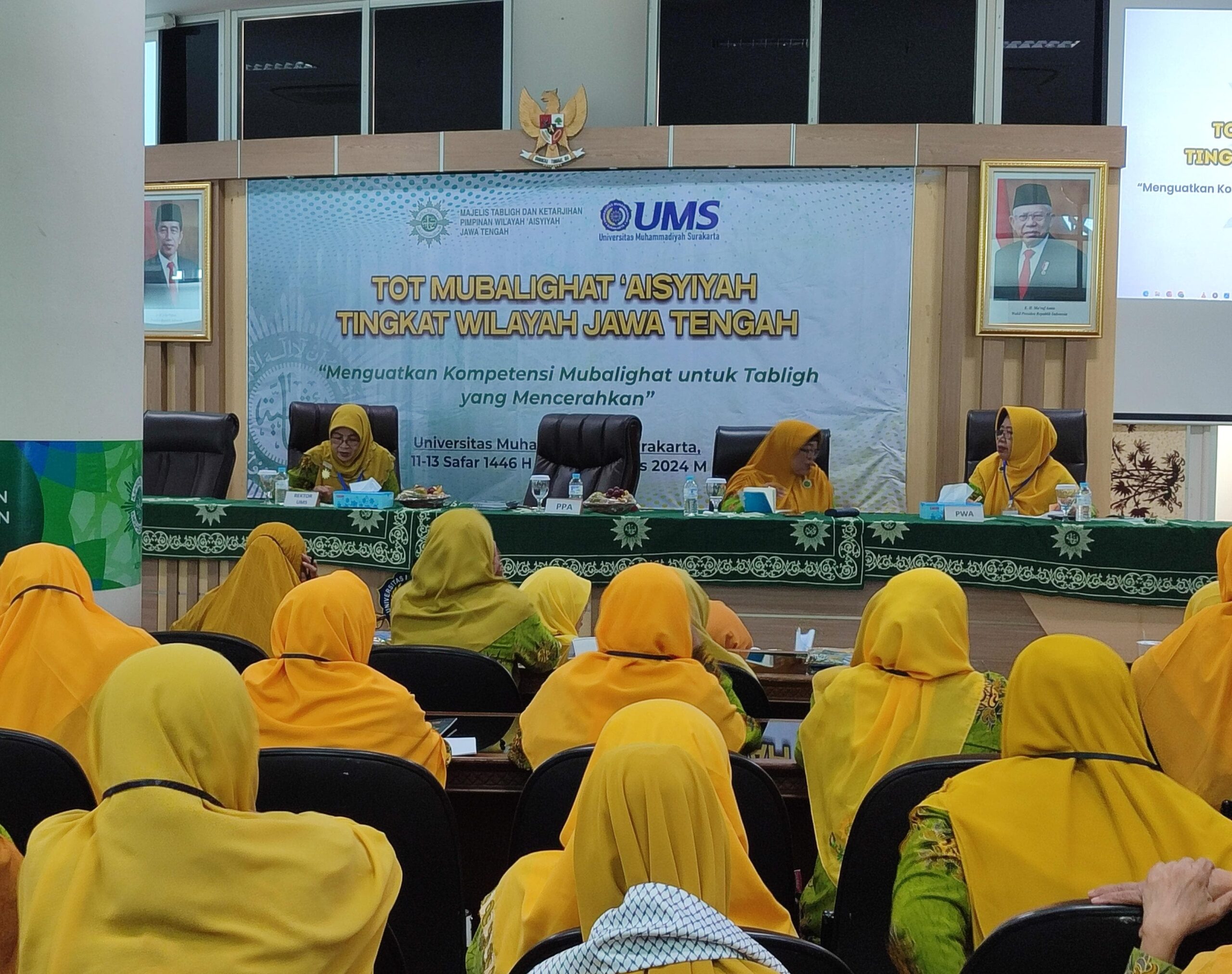 Diikuti 200 Peserta, Majelis Tabligh dan Ketarjihan PWA Jawa Tengah Sukses Gelar ToT Pelatihan Mubalighot ‘Aisyiyah