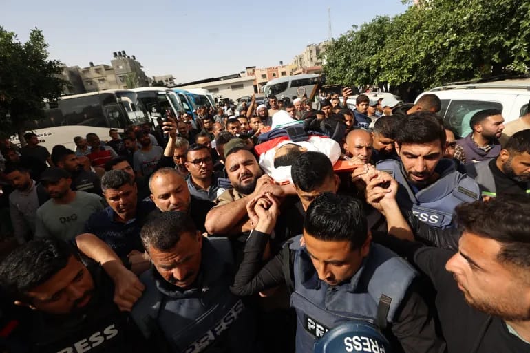 Jurnalis Palestina Tewas dalam Serangan Israel di Rumah Sakit Gaza, Total 215 Jurnalis Telah Gugur