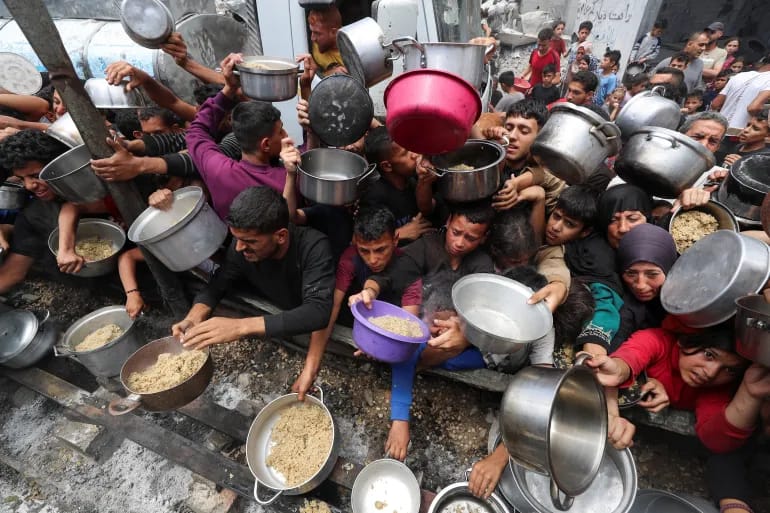 Kondisi Darurat, 93% Penduduk Gaza Hadapi Kekurangan Pangan Akut