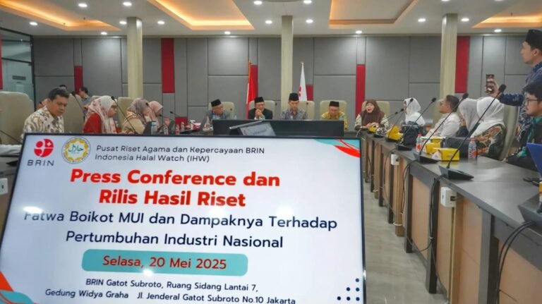 Riset BRIN Ungkap 92,5% Masyarakat Patuh Fatwa MUI Boikot Produk Pro-Israel