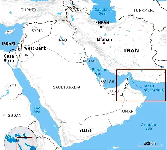 AS Waspadai Iran Tanam Ranjau di Selat Hormuz jika Terlibat Dukung Israel