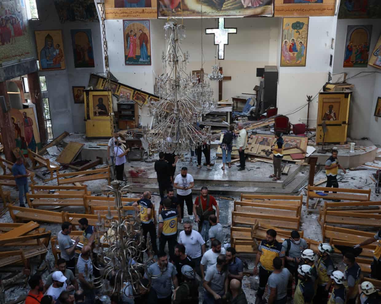 Bom Bunuh Diri ISIS di Gereja Damaskus Tewaskan 22 Orang, 63 Terluka