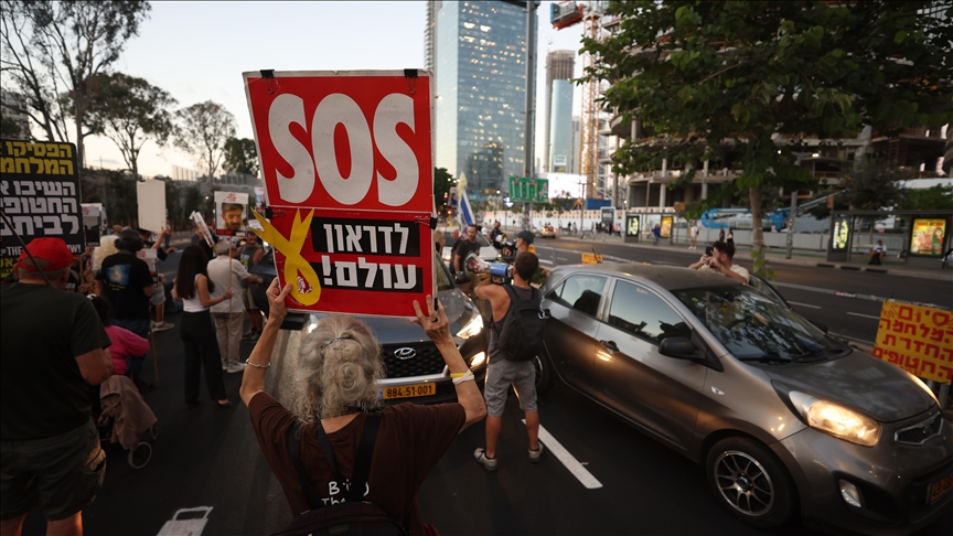 Ratusan Warga Israel Demo di Tel Aviv, Tuntut Akhiri Perang Gaza dan Pulangkan Sandera