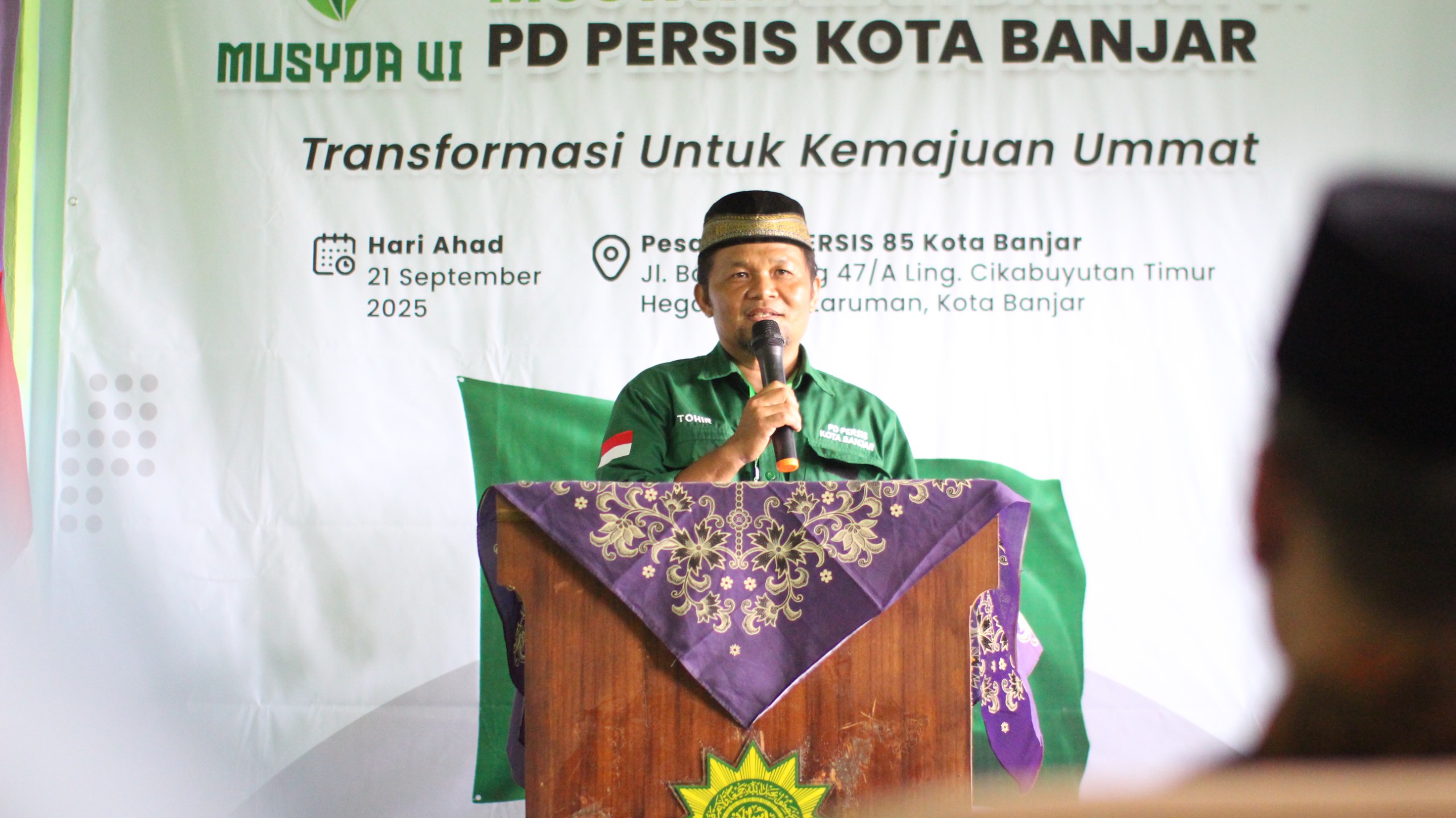 Musda VI: Ustadz Tohir Nahkodai PD Persis Kota Banjar 2025–2029