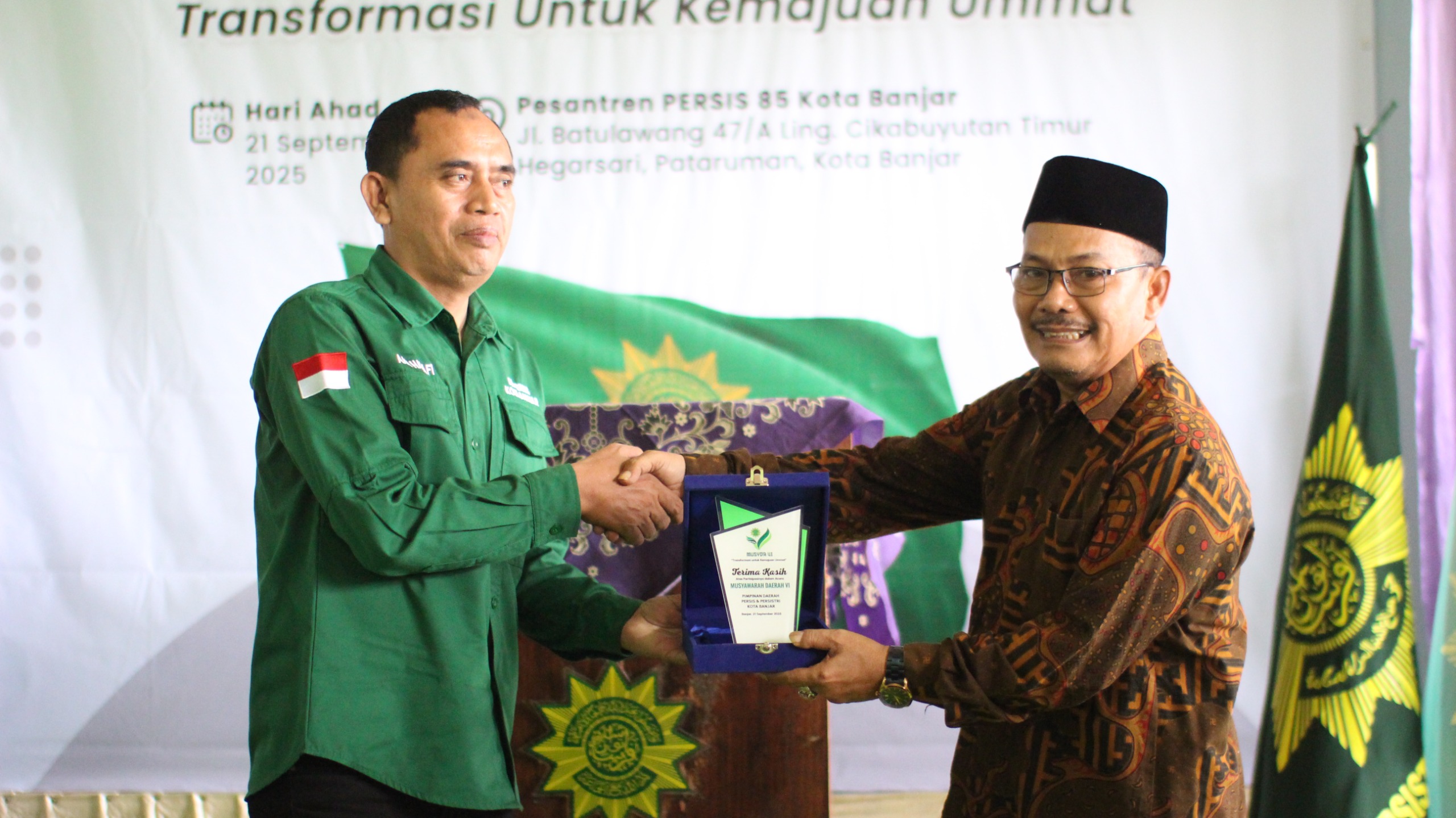 Wakil Wali Kota Banjar Buka Musda Persis, Tekankan Peran Penting Ulama