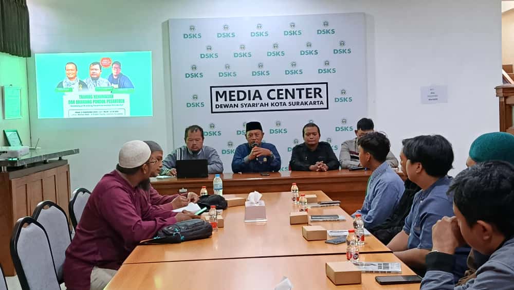 DSKS Gelar Pelatihan Jurnalistik & Branding Pesantren di Solo Raya