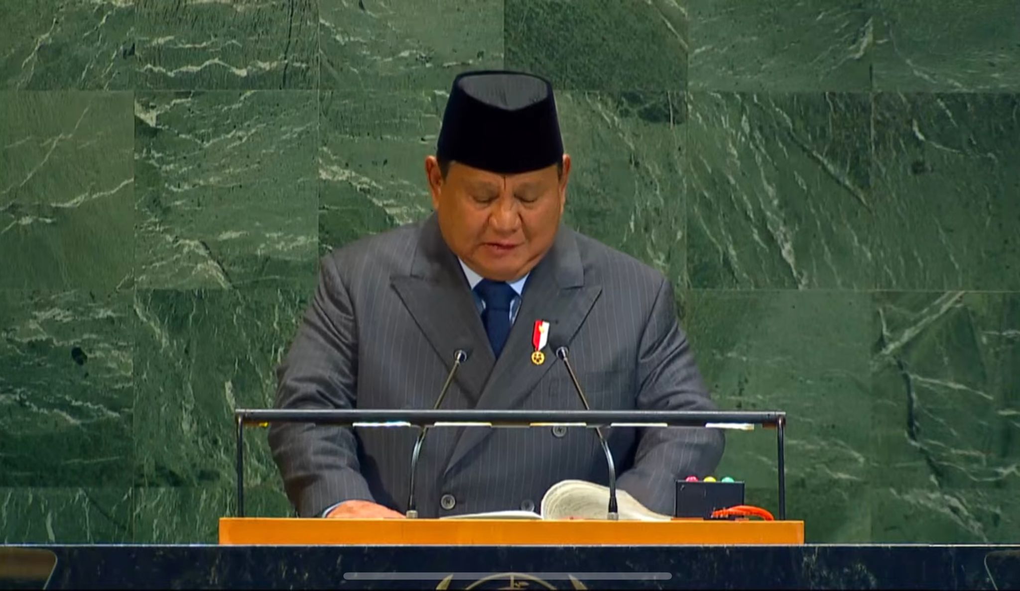 Prabowo di PBB: Indonesia Siap Kirim Pasukan ke Gaza