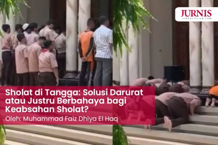 Sholat di Tangga: Solusi Darurat atau Justru Berbahaya bagi Keabsahan Sholat?