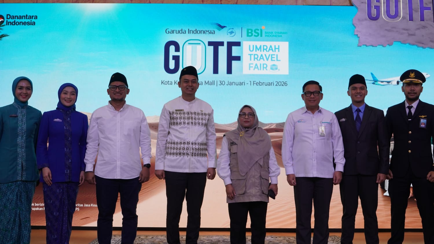 Garuda Indonesia Umrah Travel Fair 2026 Resmi Digelar, Targetkan Transaksi Rp520 Miliar