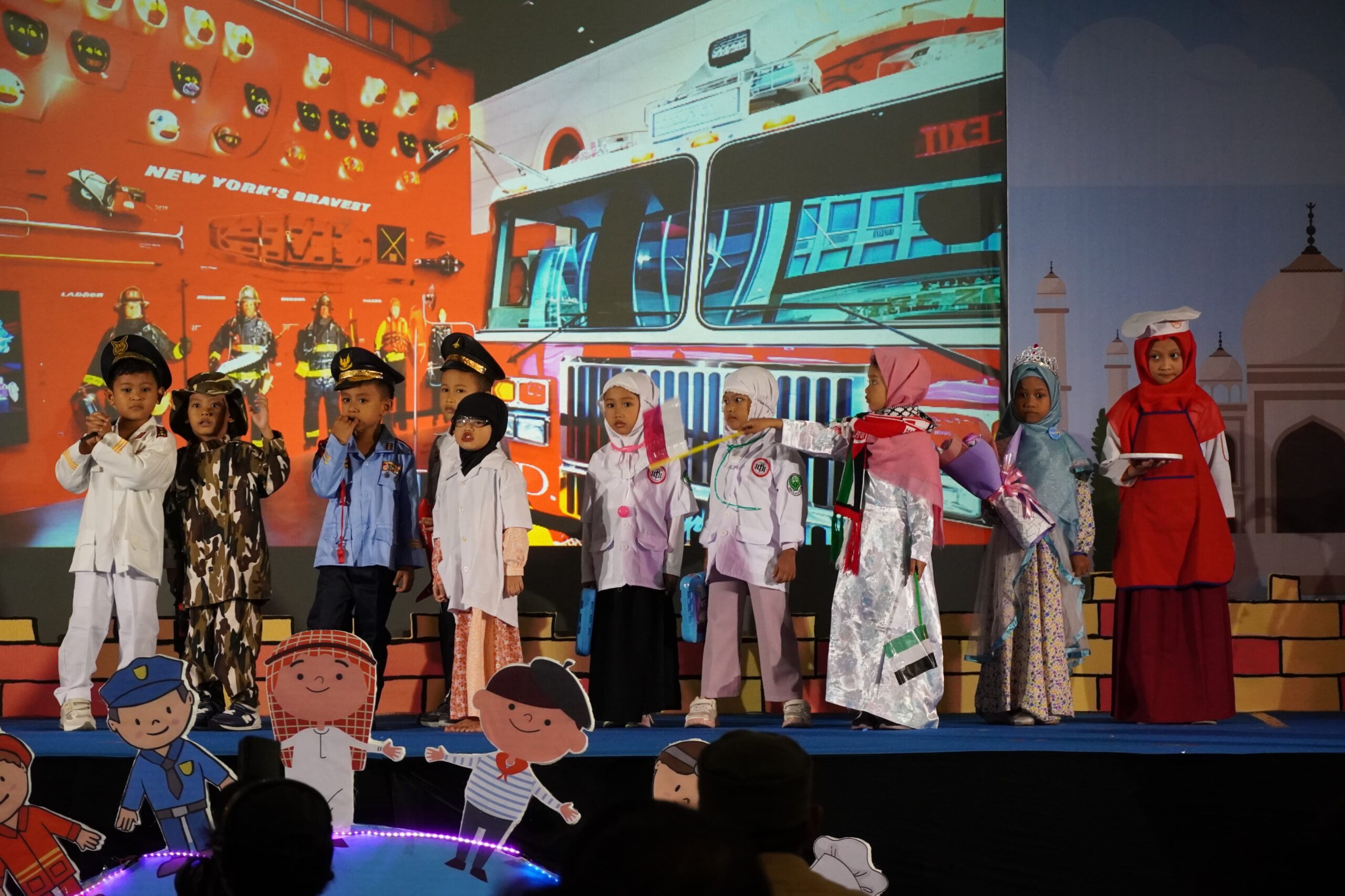 Pentas Seni EKSI 2026, Panggung Ceria Anak PAUD IT Nur Hidayah Surakarta Jelajah Dunia