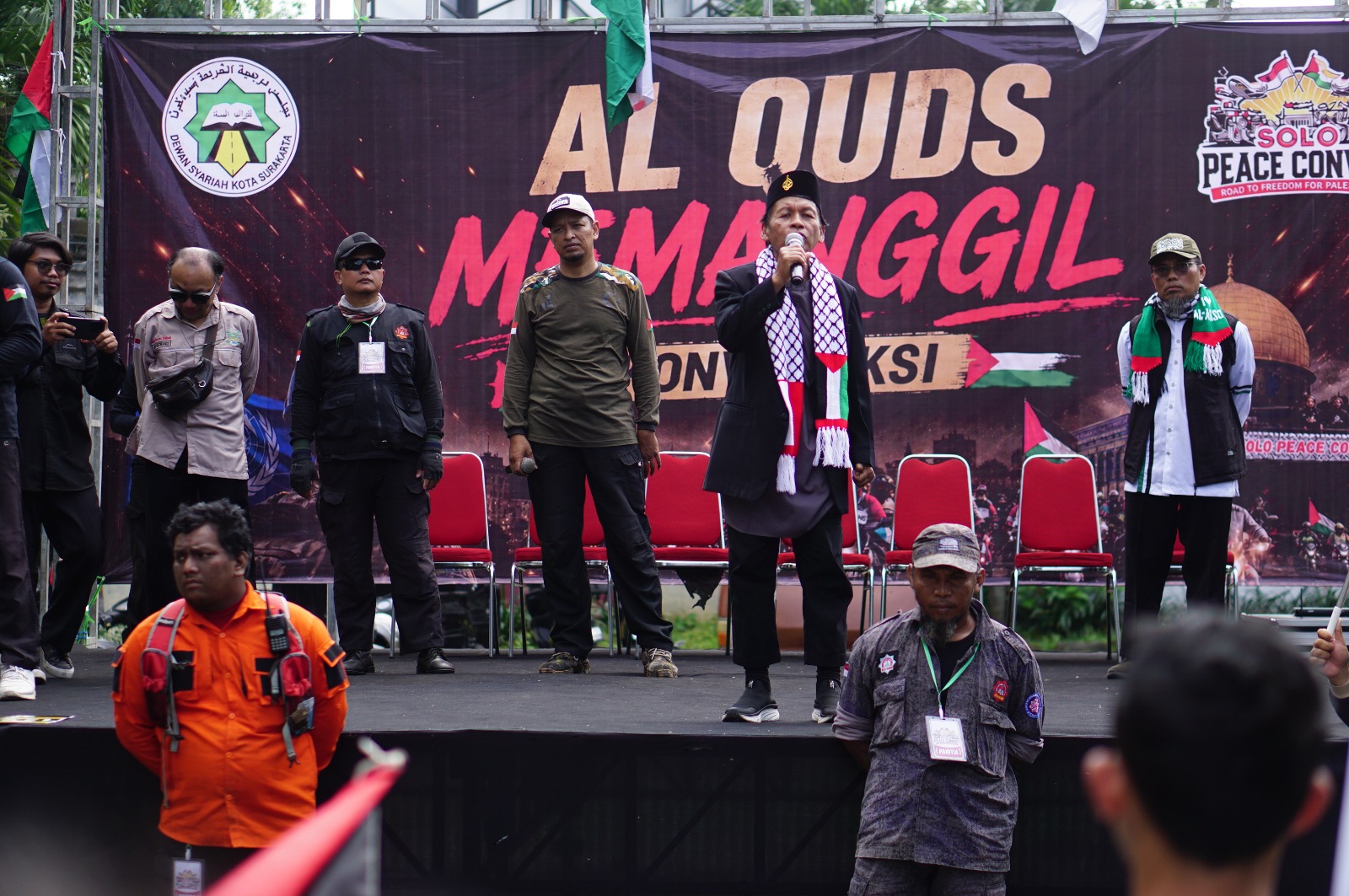 Solo Peace Convoy Gelar Aksi “Al Quds Memanggil”, Serukan Solidaritas untuk Palestina