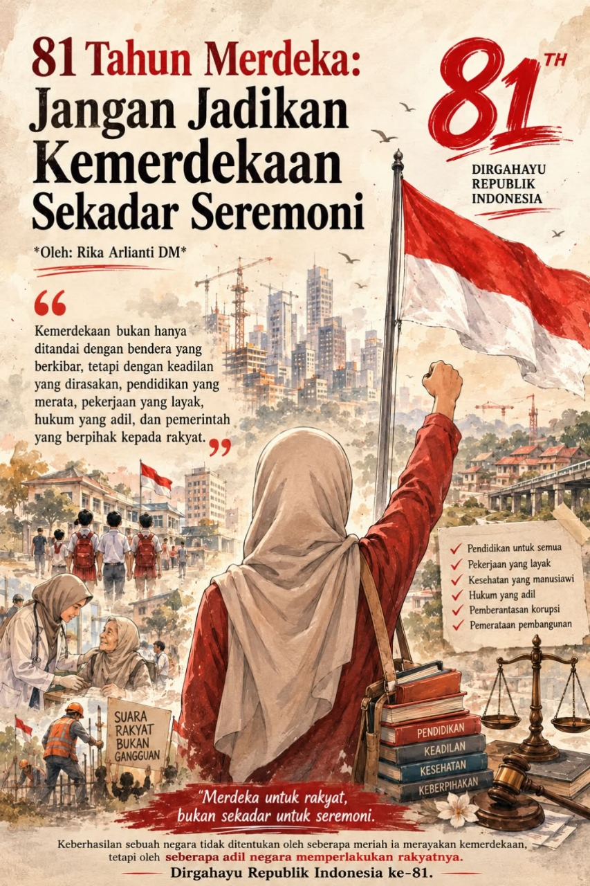 81 Tahun Merdeka: Sudahkah Rakyat Benar-Benar Merasakan Kemerdekaan?