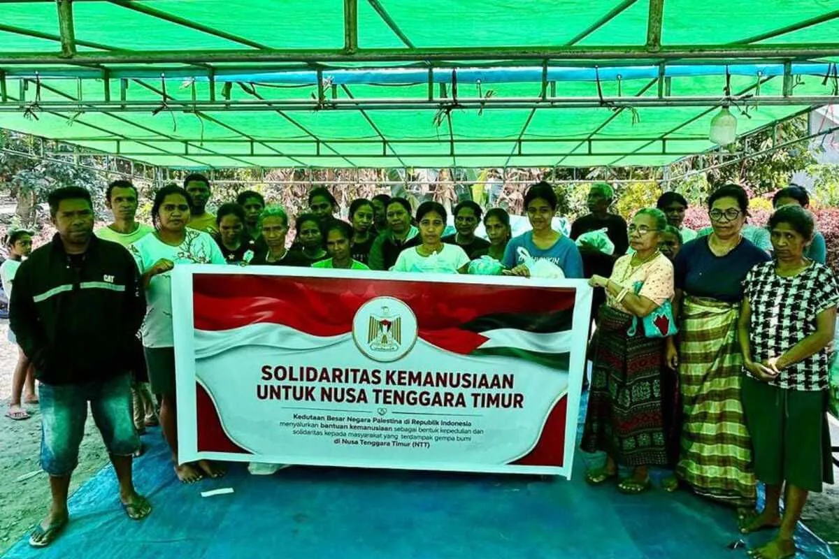 Wujud Solidaritas Kemanusiaan, Kedubes Palestina Salurkan Bantuan untuk Warga Terdampak Gempa NTT