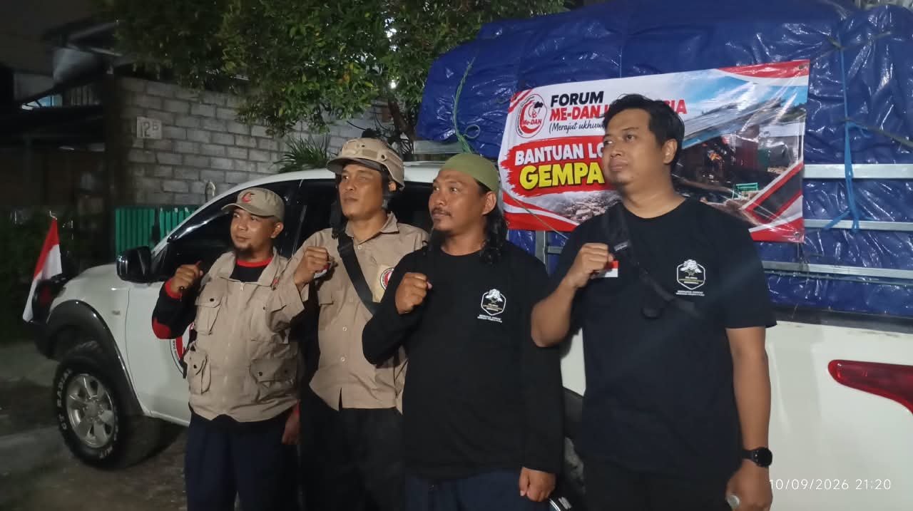 Menembus Jarak, MeDAN dan Aliansi Muslim Bali Kirim Bantuan untuk Korban Gempa NTT