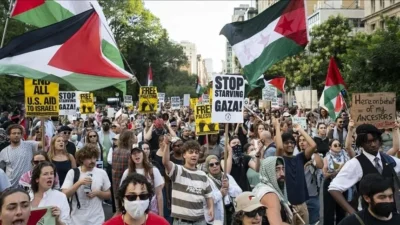Ratusan Warga AS Desak Embargo Senjata terhadap Israel dalam Aksi Pro-Palestina